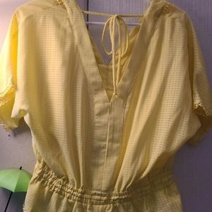 V-neck woman's blouse